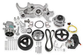 Mid-Mount Complete Accessory System LS Engine Drive Includes SD7 A/C Compressor, Alternator, P/S Pump, Tensioner, Belt, Crank Damper & Pulleys Holley
