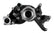 Mid-Mount Race Accessory System-Black Finish LS Engine Drive Includes Alternator, P/S Pump, Tensioner, Crank Damper, Belt, & Pulleys Holley