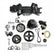 Mid-Mount Race Accessory System-Black Finish LS Engine Drive Includes Alternator, P/S Pump, Tensioner, Crank Damper, Belt, & Pulleys Holley