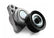 Mid-Mount Race Accessory System-Black Finish LS Engine Drive Includes Alternator, P/S Pump, Tensioner, Crank Damper, Belt, & Pulleys Holley
