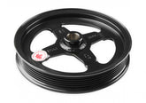 Mid-Mount Race Accessory System-Black Finish LS Engine Drive Includes Alternator, P/S Pump, Tensioner, Crank Damper, Belt, & Pulleys Holley