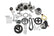Mid-Mount Race Accessory System LS Engine Drive Includes Alternator, P/S Pump, Tensioner, Crank Damper, Belt, & Pulleys Holley