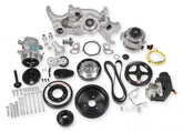 Premium Mid-Mount LS7 Complete Accessory System Dry Sump LS7 Engine Drive Includes SD7 A/C Compressor, Alternator, P/S Pump, Tensioner, SFI Certified Damper W/hard Anodized Billet Crank Pulley, Belt, & Pulleys Fits Dry Sump Engines Holley