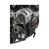 Premium Mid-Mount LS7 Complete Accessory System Dry Sump LS7 Engine Drive Includes SD7 A/C Compressor, Alternator, P/S Pump, Tensioner, SFI Certified Damper W/hard Anodized Billet Crank Pulley, Belt, & Pulleys Fits Dry Sump Engines Holley