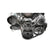 Premium Mid-Mount LS7 Complete Accessory System Dry Sump LS7 Engine Drive Includes SD7 A/C Compressor, Alternator, P/S Pump, Tensioner, SFI Certified Damper W/hard Anodized Billet Crank Pulley, Belt, & Pulleys Fits Dry Sump Engines Holley