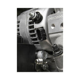 Premium Mid-Mount Complete Accessory System Gen V LT Engines SFI Certified Damper Natural Complete GM Gen V LT Accessory Drive System W/ Alt, P/S, A/C, Water Pump W/hard Anodized Billet Crank Pulley, Belts, and Crankshaft Damper Holley
