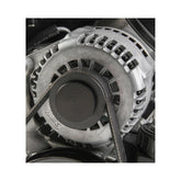 Premium Mid-Mount Complete Accessory System Gen V LT Engines SFI Certified Damper Natural Complete GM Gen V LT Accessory Drive System W/ Alt, P/S, A/C, Water Pump W/hard Anodized Billet Crank Pulley, Belts, and Crankshaft Damper Holley