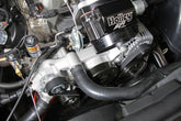 Premium Mid-Mount Race Accessory System Natural Fits Gen V LT Engine Includes Alternator, P/S Pump, Tensioner, SFI Certified Damper W/hard Anodized Billet Crank Pulley, Belt, & Pulleys Holley
