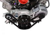 Premium Mid-Mount Race Accessory System Polished Finish Fits Gen V LT Engine Includes Alternator, P/S Pump, Tensioner, SFI Certified Damper W/hard Anodized Billet Crank Pulley, Belt, & Pulleys Holley