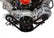 Premium Mid-Mount Race Accessory System Polished Finish Fits Gen V LT Engine Includes Alternator, P/S Pump, Tensioner, SFI Certified Damper W/hard Anodized Billet Crank Pulley, Belt, & Pulleys Holley