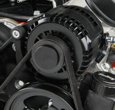 Mid-Mount Complete Accessory Drive System Gen V LT Engines Standard Damper Black Complete GM Gen V LT Accessory Drive System W/ Alt, P/S, A/C, Water Pump, Belts, and Crankshaft Damper Holley
