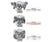 Mid-Mount Complete Accessory Drive System Gen V LT Engines Standard Damper Black Complete GM Gen V LT Accessory Drive System W/ Alt, P/S, A/C, Water Pump, Belts, and Crankshaft Damper Holley