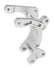 Low Mount A/C Brackets for the Gen 5 LT4/LT1 Dry Sump Engines Clear Aluminum Finish Holley