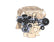 Premium Mid-Mount Complete Accessory System GM Gen V LT4 Wet Sump Engines- Black Finish Complete GM Gen V LT4 Accessory Drive System W/ Alt, P/S, A/C, Water Pump, Belts, and Hardware Holley