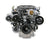 Premium Mid-Mount Complete Accessory System -GM Gen V LT4 Dry Sump Engines Complete GM Gen V LT4 Accessory Drive System W/ Alt, P/S, A/C, Water Pump, Belts, and Hardware Black Finish Holley