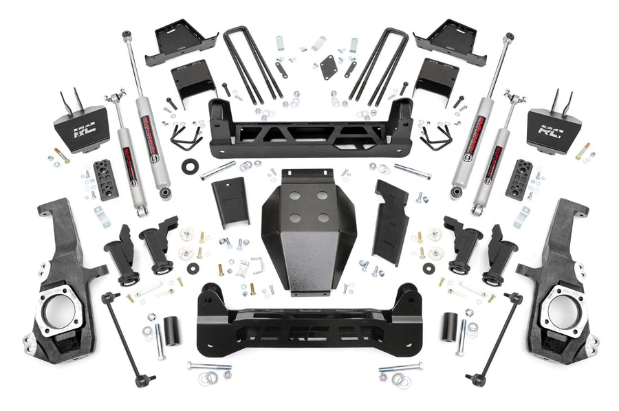7 Inch Lift Kit | Torsion Drop | w/ Overloads | Chevy/GMC 2500HD/3500HD 2WD/4WD (20-26)