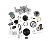 Small Block Chevy Mid Mount Complete Accessory System Small Block Chevy Mid Mount Complete Accessory System  Natural Finish Holley
