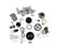 Small Block Chevy Mid Mount Complete Accessory System Small Block Chevy Mid Mount Complete Accessory System  Natural Finish Holley