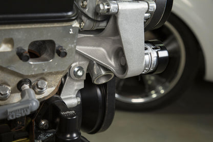 Small Block Chevy Mid Mount Complete Accessory System Small Block Chevy Mid Mount Complete Accessory System  Natural Finish Holley
