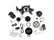 Big Block Chevy Mid-Mount Complete Accessory System Big Block Chevy Mid-Mount Complete Accessory System- Black Finish Holley