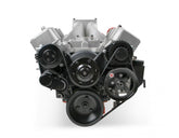 Big Block Chevy Mid-Mount Complete Accessory System Big Block Chevy Mid-Mount Complete Accessory System- Natural Finish Holley