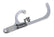 Billet Aluminum Throttle Return Spring Bracket Billet Aluminum Throttle Return with No Throttle Cable or Kick Down Mounts Clear Holley