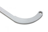 Billet Aluminum Throttle Return Spring Bracket Billet Aluminum Throttle Return with No Throttle Cable or Kick Down Mounts Clear Holley