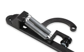Billet Aluminum Throttle Return Spring Bracket Billet Aluminum Throttle Return with No Throttle Cable or Kick Down Mounts Black Holley