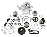 Mid-Mount Complete Accessory System Gen III Hemi Engine Non VVT Fits 2003-2008 5.7L & 2005-2010 6.1L Engines Natural Cast Finish Factory Style Damper Holley