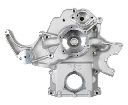 Mid-Mount Complete Accessory System Gen III Hemi Engine Non VVT Fits 2003-2008 5.7L & 2005-2010 6.1L Engines Natural Cast Finish Factory Style Damper Holley