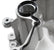 Mid-Mount Complete Accessory System Gen III Hemi Engine Non VVT Fits 2003-2008 5.7L & 2005-2010 6.1L Engines Natural Cast Finish Factory Style Damper Holley