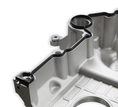 Mid-Mount Complete Accessory System Gen III Hemi Engine Non VVT Fits 2003-2008 5.7L & 2005-2010 6.1L Engines Natural Cast Finish Factory Style Damper Holley