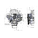 Mid-Mount Complete Accessory System Gen III Hemi Engine Non VVT Fits 2003-2008 5.7L & 2005-2010 6.1L Engines Natural Cast Finish Factory Style Damper Holley