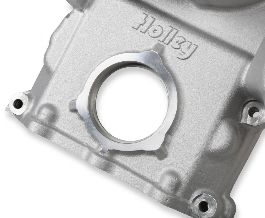 Mid-Mount Complete Accessory System Gen III Hemi Engine Non VVT Fits 2003-2008 5.7L & 2005-2010 6.1L Engines Natural Cast Finish Factory Style Damper Holley
