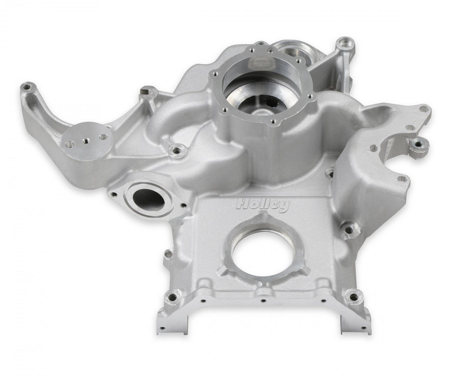 Mid-Mount Complete Accessory System Gen III Hemi Engine Non VVT Fits 2003-2008 5.7L & 2005-2010 6.1L Engines Natural Cast Finish Factory Style Damper Holley