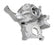 Mid-Mount Complete Accessory System Gen III Hemi Engine Non VVT Fits 2003-2008 5.7L & 2005-2010 6.1L Engines Natural Cast Finish Factory Style Damper Holley