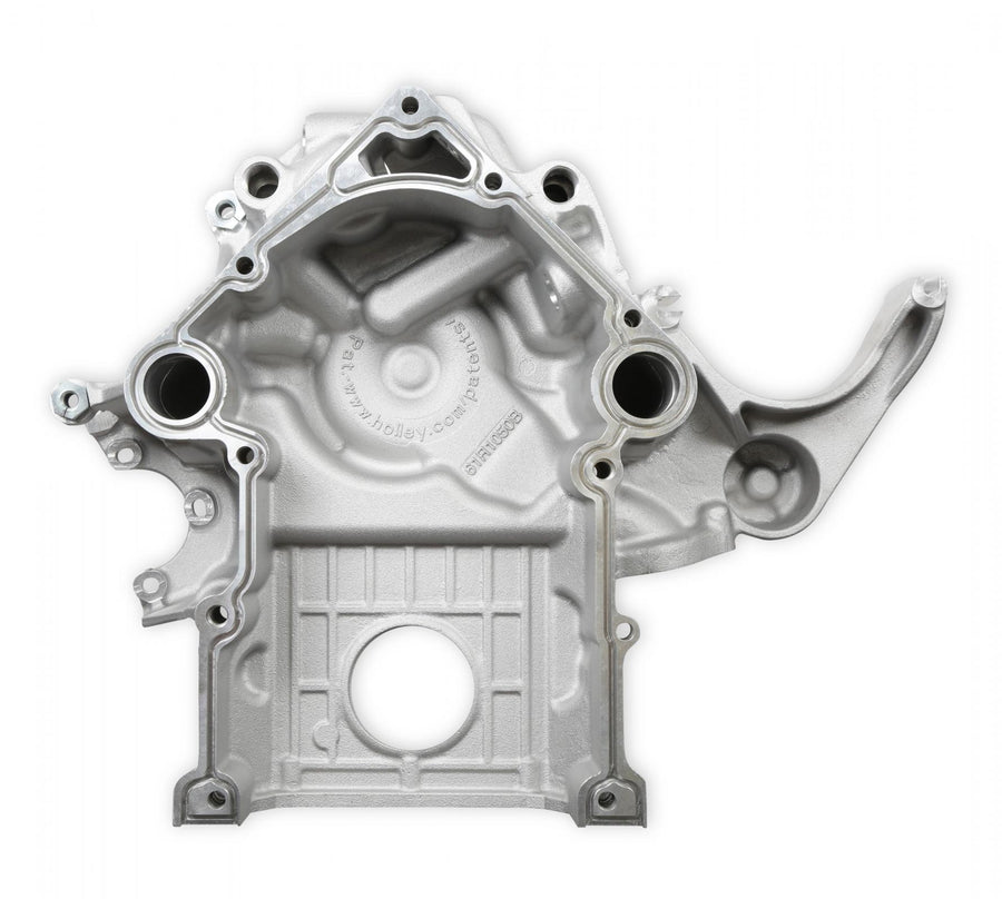 Mid-Mount Complete Accessory System Gen III Hemi Engine Non VVT Fits 2003-2008 5.7L & 2005-2010 6.1L Engines Natural Cast Finish Factory Style Damper Holley