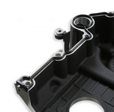 Premium Black Mid-Mount Complete Accessory System Gen III Hemi Engine VVT Fits 2009 & Up 5.7L & 2011 & Up 6.4L Engines Black Finish SFI Certified Damper with Billet Aluminum Pulley Holley