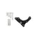 Godzilla High-Mount Accessory Drive OE Oiling System Base Kit Black Fits Ford 7.3L Godzilla Includes Timing Cover/coolant Manifold, Water Pump, and Alternator Bracket Holley