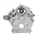 Godzilla High-Mount Accessory Drive with Swap Oil Pan and Pump Base Kit Fits Ford 7.3L Godzilla Includes Timing Cover/coolant Manifold, Water Pump, Oil Pump, and Oil Pan Holley