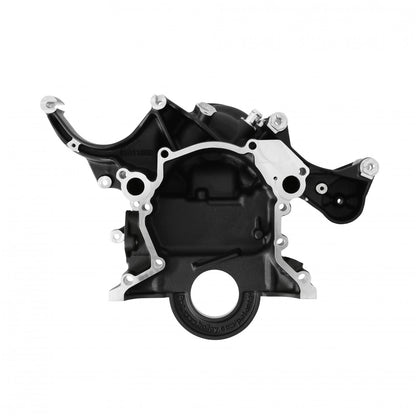 Small Block Ford Mid Mount Complete Accessory System Small Block Ford Mid Mount Complete Accessory Drive Black Finish Holley