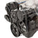 Small Block Ford Mid Mount Complete Accessory System Small Block Ford Mid Mount Complete Accessory Drive Black Finish Holley