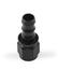 Straight Push-On Hose Ends -10 AN  Black Satin Anodized Finish Mr Gasket