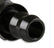 Straight Push-On Hose Ends -10 AN  Black Satin Anodized Finish Mr Gasket