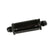 Male Fuel Filter -6 AN 30 Micron Black Fuel Filter with Sintered Bronze Element, AN -6 Male Ends, 30 Micron, Black Anodized Mr Gasket