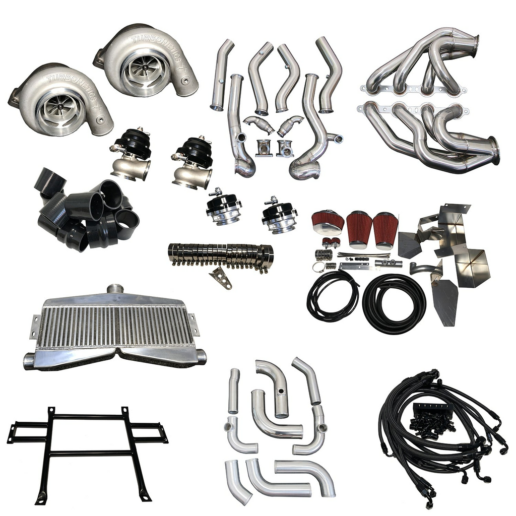 Speed Engineering Silverado & Sierra Twin Turbo Kit 2007-2013 (4.8L, 5.3L, 6.0L, 6.2L) 32-TwinKit-0713