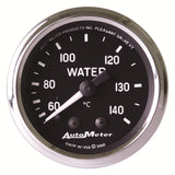 AutoMeter Traditional incandescent lighting illuminates around the perimeter of the dial 201007
