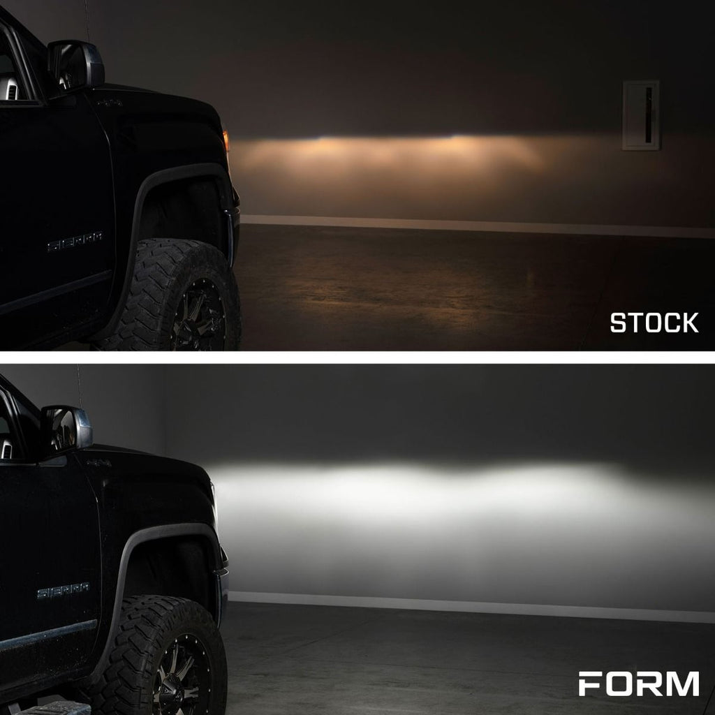 Form Lighting 2014-2018 GMC Sierra 1500 Sequential LED Reflector Headlights (pair) FL0011