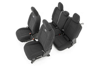 Seat Covers | Front and RR No Cup Holder | Jeep Gladiator JT 4WD (2020-2026)