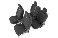 Seat Covers | Front and RR w/ Cup Holder | Jeep Gladiator JT 4WD (2020-2026)